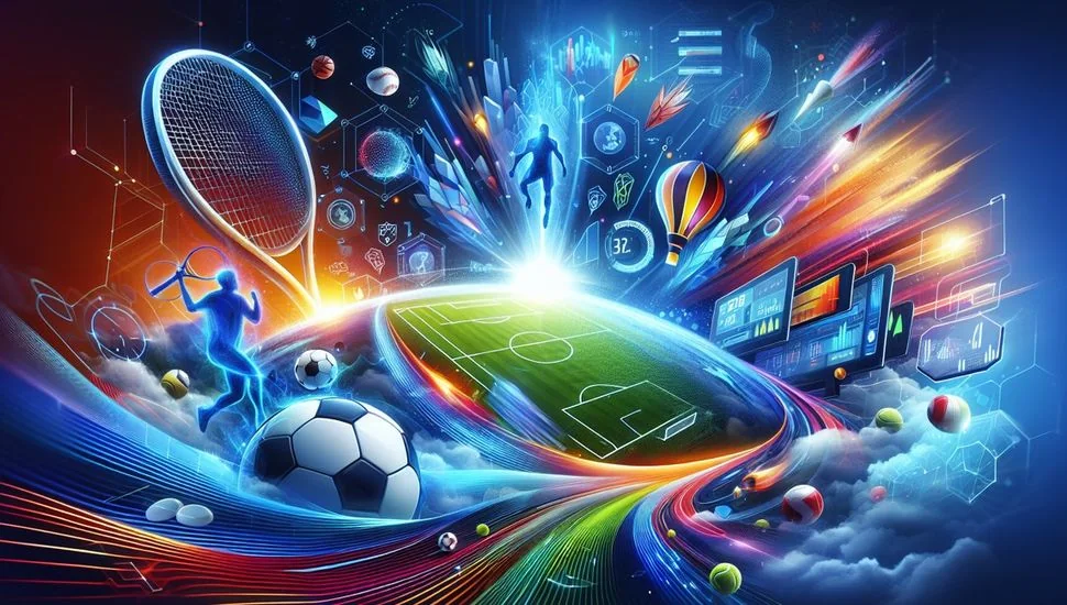 Tampilan bertema olahraga untuk lobi pertandingan API33